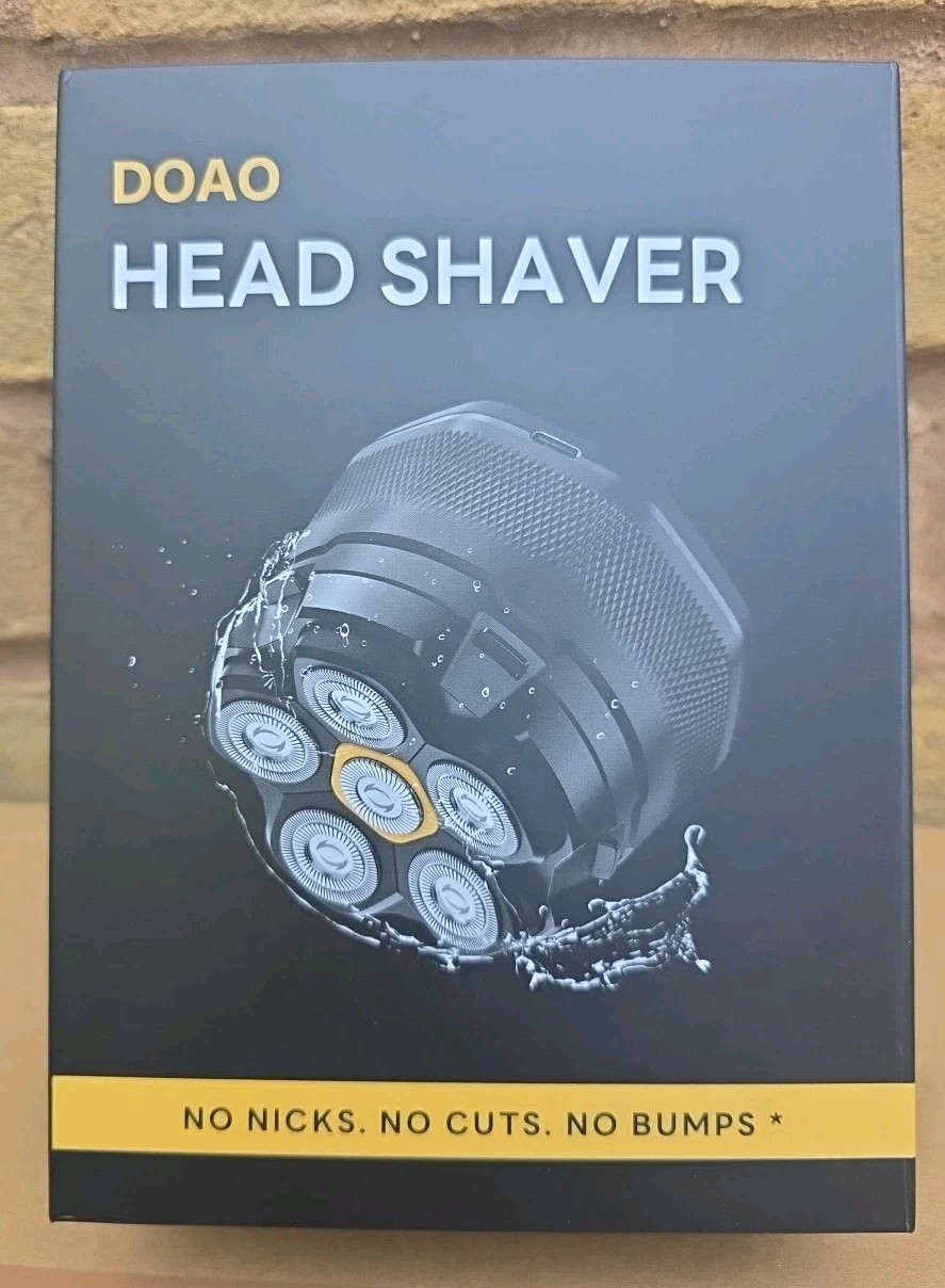 DOAO Head Shavers for Men, Upgraded 6D Flexible Head Shaver for Bald Men, Rotary