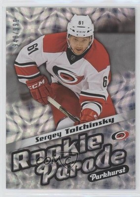 2016-17 Upper Deck Parkhurst Rookie Parade 948/999 Sergey Tolchinsky #RP18 1o3
