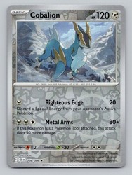Cobalion 066/086 Reverse Holo SV: Black Bolt