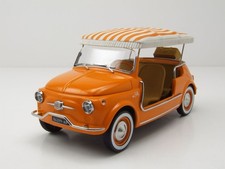 Modellino auto Fiat 500 Jolly 1965 arancione 1:18 Norev