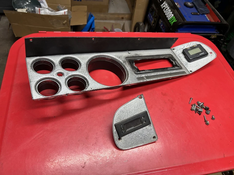 75-80 Dodge D-100 Truck Instrument Cluster TRIM BEZEL - D Series D150 D200 D300 - Image 4 of 4