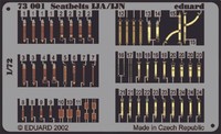 Eduard Accessories 73001 - 1:72 Seatbelts Ija/Ijn, - ÄTzsatz - Neu