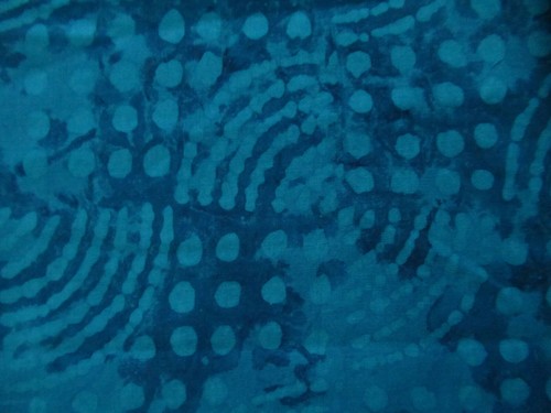 SONAR WAVES POLKA DOTS Multicolor Vintage Cotton Fabric 15" X 44" W NEW - Picture 2 of 4