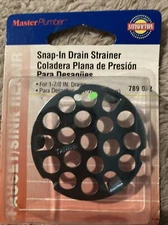 Master Plumber Snap-In Drain Strainer 789 062 (1-7/8" Drains)