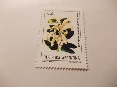 Briefmarke: Serie Blumen: 2 Republica Argentina, Pata De Vaca