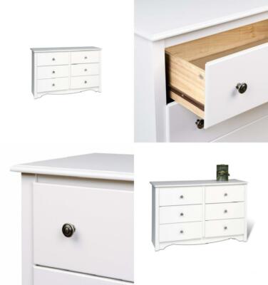 White Monterey Children S 6 Drawer Dresser 772398510699 Ebay