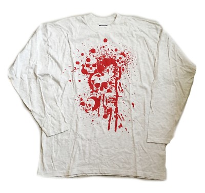 SKULL - Bloody Skulls - Longsleeve Longarm Shirt - Größe Size L - Neu!