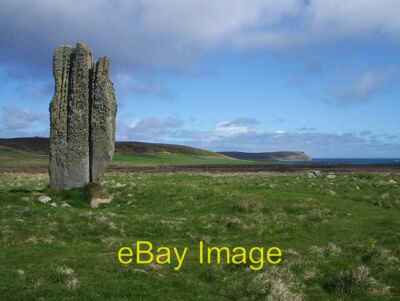 Photo 6x4 Stone of Setter Eday Calfsound The stone of Setter is across t c2006