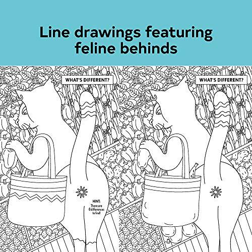 The Cat Butt Coloring and Activity Book: (Adult Coloring Book, Funny ...