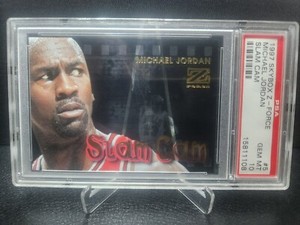1997 Skybox Z-Force SLAM CAM Michael Jordan #5 PSA 10
