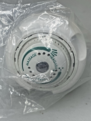 NEW Niagara Earth Massage 2.5 GPM White Low Flow Shower Head