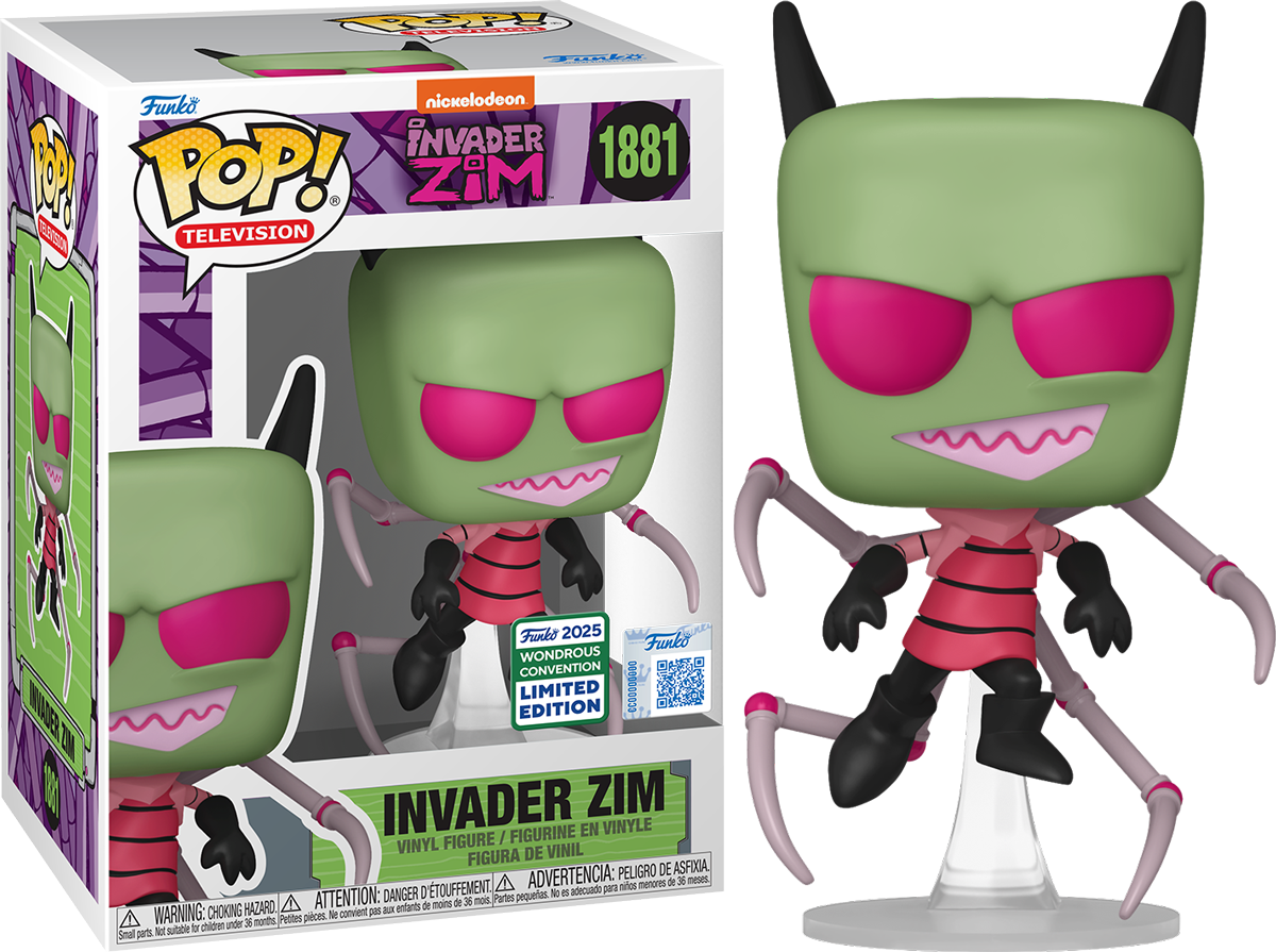 ③ HYDEIST 81°様 3/1購入 POP Invader Zim - Invader Zim with Spider Legs Pop! Vinyl Figure (2025