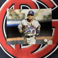 Todd Hundley Autographed New York Mets Signed 8x10 Photo Beckett BAS