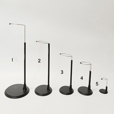 Puppenständer, verstellbare Sammelfigurenständer, Mini-Display-Halter für