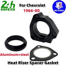 Heat Riser Spacer Eliminator For Chevrolet Small Block Exhaust Manifold 66-1980