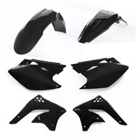 Acerbis Kunststoffkit Schwarz Kawasaki KX 450 F 2006 2007 2008 0009111.090