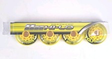 BAUER Hi-Lo Street Roller Lot de 4 Roues de Patins de Hockey 80mm Dureté 82A