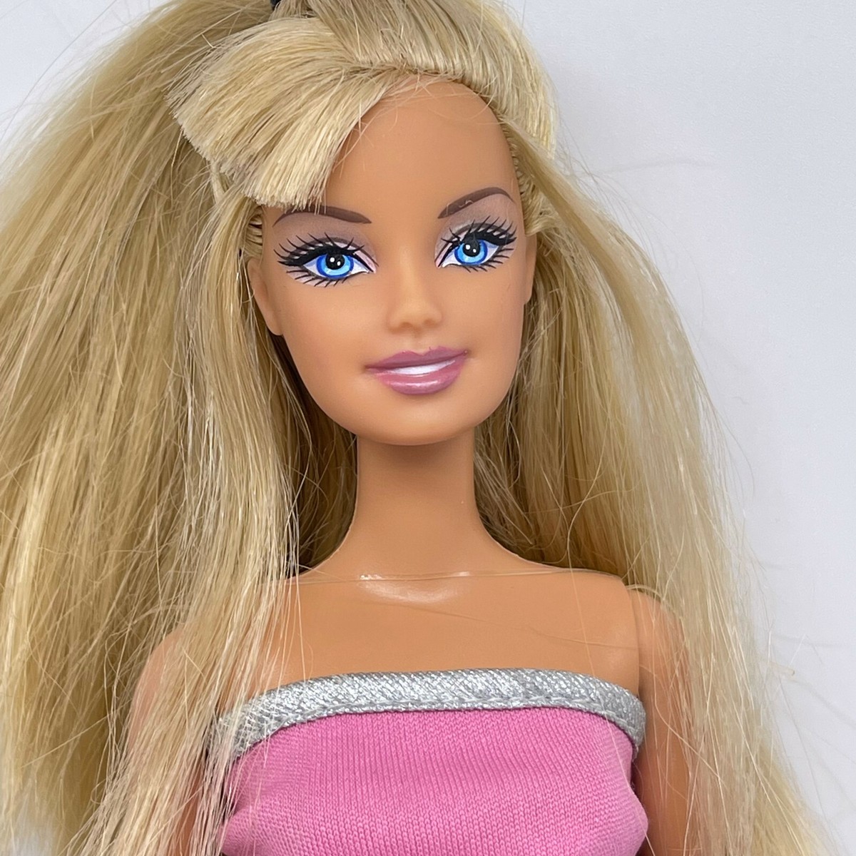 ヴィンテージBarbie VINTAGE 1990 MATTEL FASHION PLAY BLONDE BARBIE DOLL STAMPS # 9629