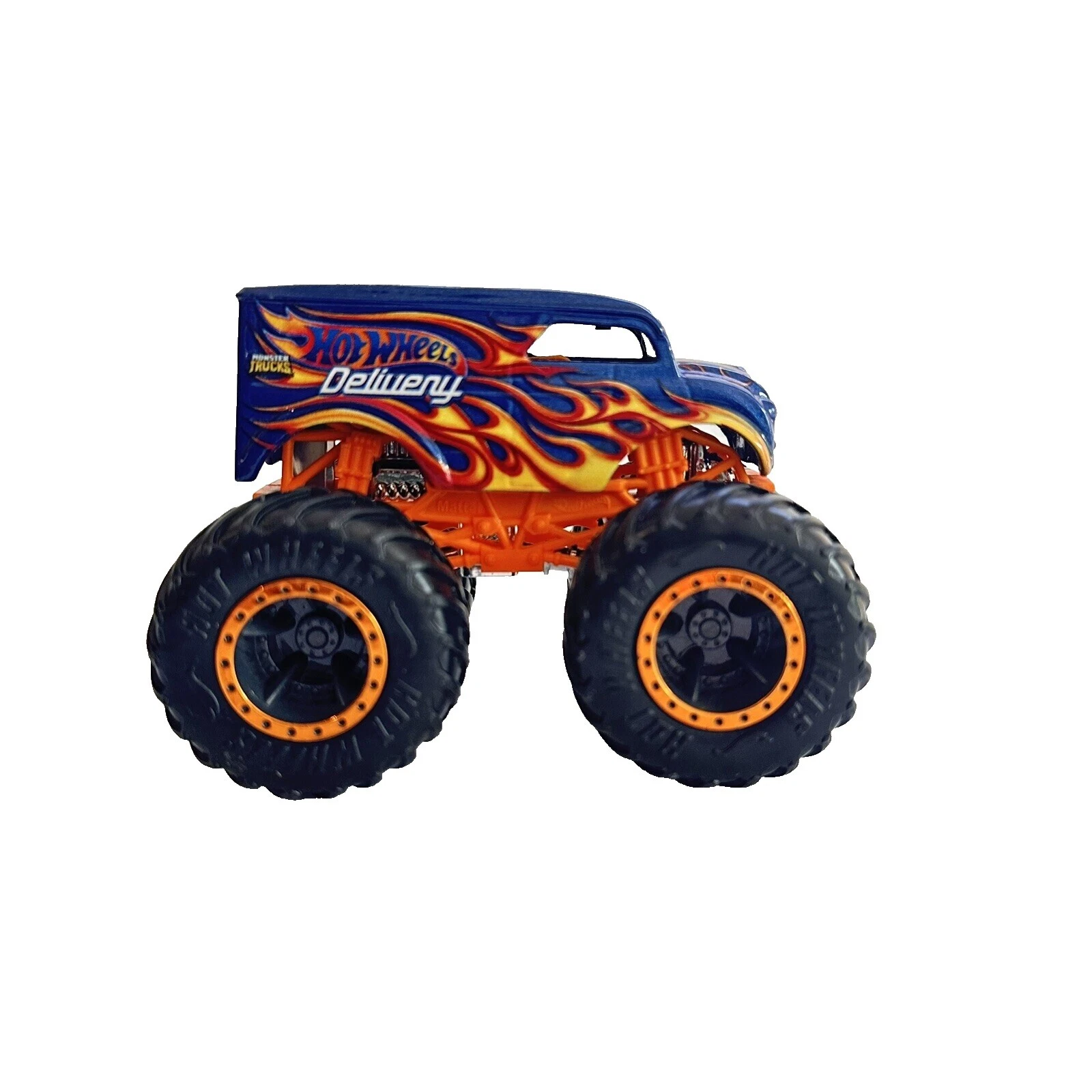 Camión de reparto Monster Jam Hot Wheels vehículos diecast y de juguete