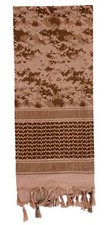Rothco Digital Camo Shemagh Tactical Desert Keffiyeh Scarf - Desert Digital