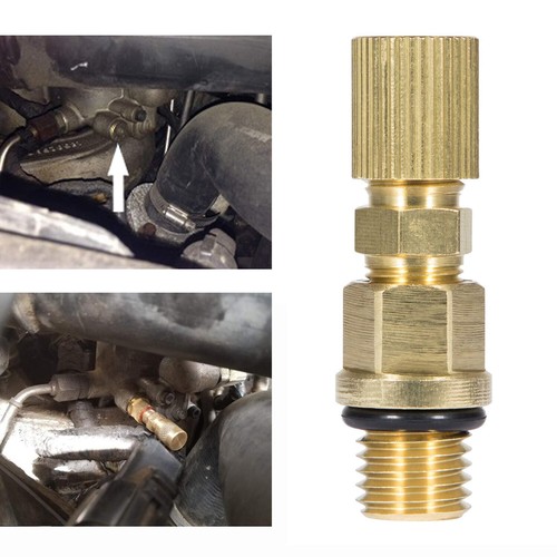 6.0L Ford Powerstroke Diesel Fuel Pressure Test Port & Adapter w