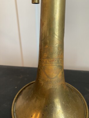 Vintage 1960 Olds Ambassador Trumpet For Parts Repair Hard Case