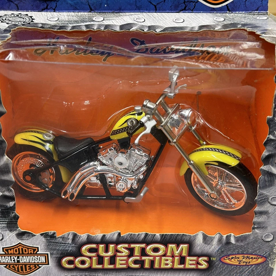 Harley-Davidson Dyna Wide Glide 1:17 Metal Maxx 2001 coleccionables personalizados FXDWG Foto 2 de 4