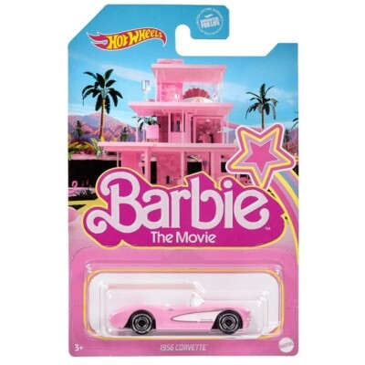 2023 Hot Wheels Barbie The Movie 1956 Corvette Pink