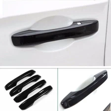 4PCS Car Door Handle Cover Trim Accessories For Honda CR-V CRV 2023 Gloss Black