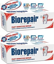 Biorepair Toothpaste 2 Pack 25 Oz Fluoride Free Repairs Enamel Prevents Decay