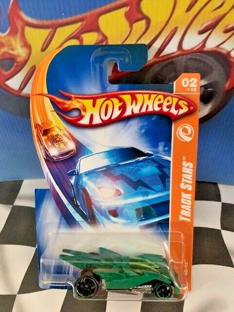 Hot Wheels 2008 Track Stars 2/12 102 RD-02 GREEN OH5 Acceleracers Spinoff