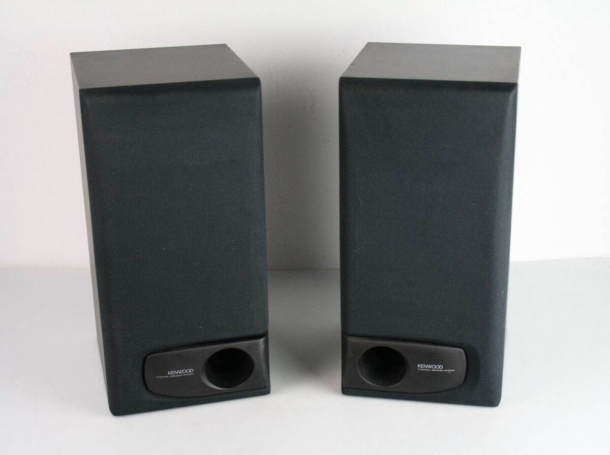Pair Kenwood Way Speaker System LS-B3 L R Bookshelf Speakers Pair Kenwood Way Speaker System LS-B3 L R Bookshelf Speakers
