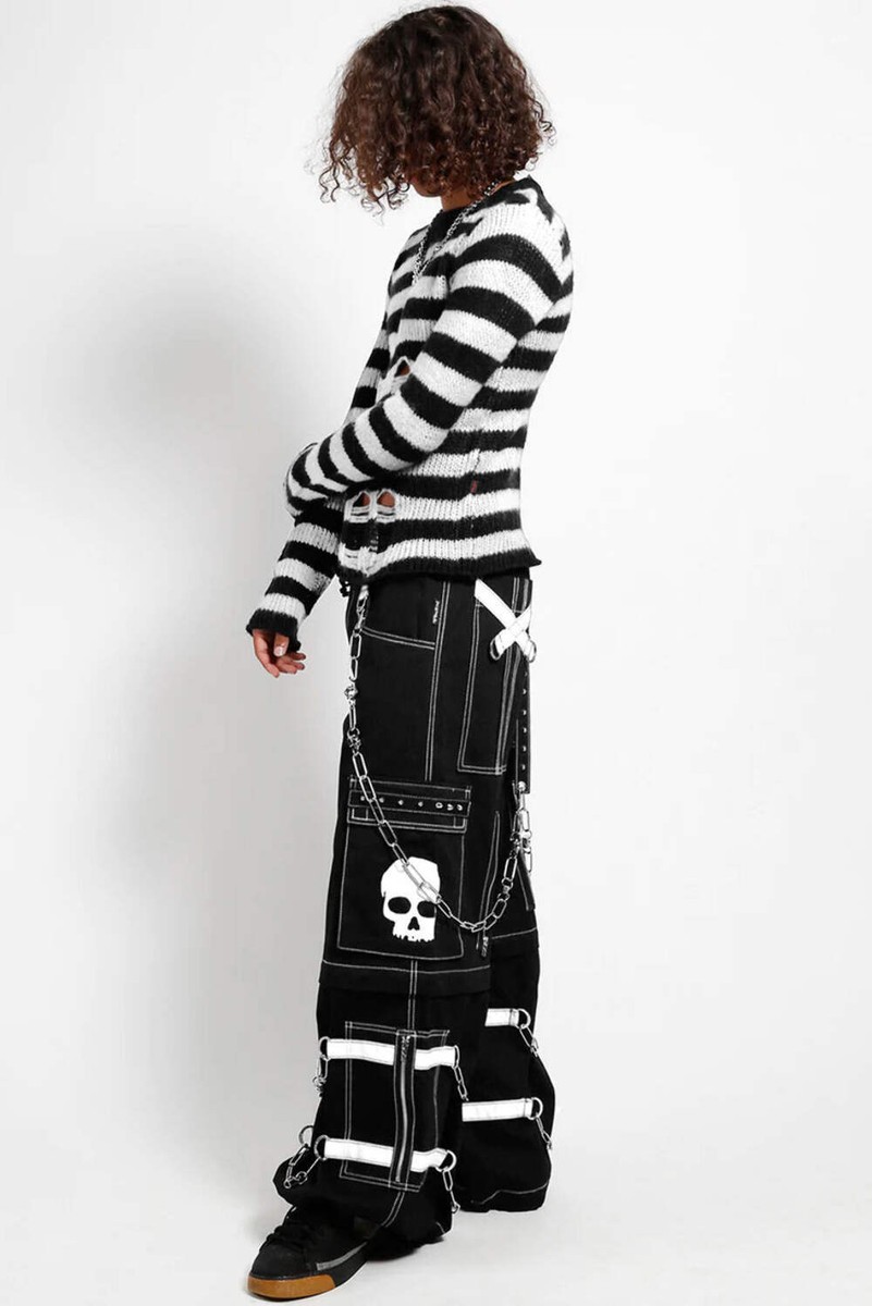パンツ TRIPP nyc skull design bondage pants Tripp NYC Skull Bondage Pants [Black/White] | eBay