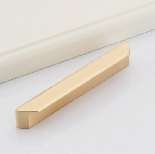 1 1/4" 2 1/2'' Brushed Brass Dresser Pulls Drawer Knobs Handles Pulls - Picture 4 of 7