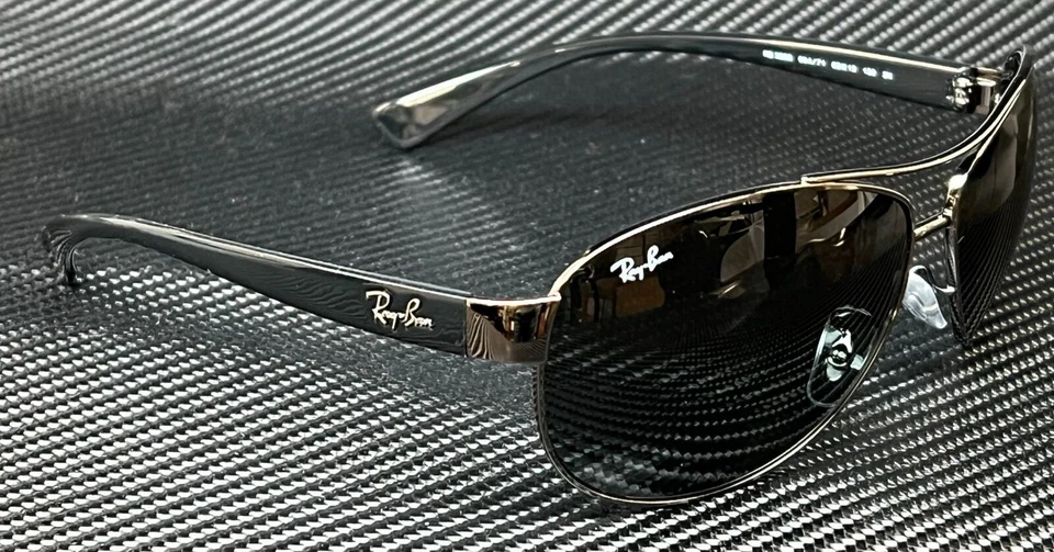 Ray Ban RB3386 004 71 Gunmetal Pilot Herren 67 mm Sonnenbrille - Bild 3 von 4
