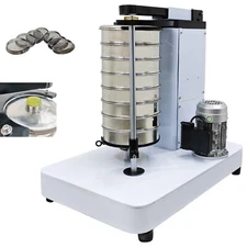 20-200Mesh Laboratory Vibrating Screen Screening Equipment 7Layers220V Slap Type