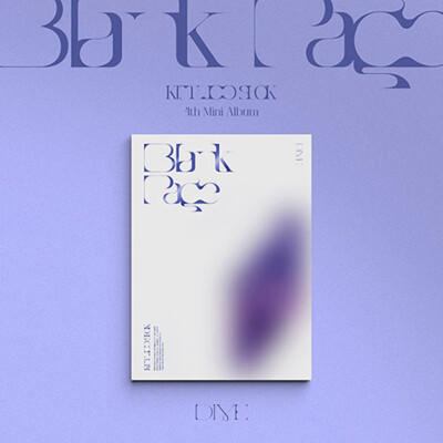 X1 UP10TION KIM WOO SEOK [BLANK PAGE] 4th Mini Album DIVE CD+Photo Book+2 Card