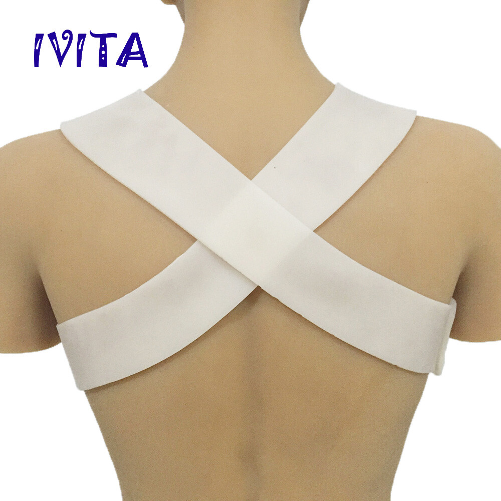 IVITA 12kg Big Oval Areola Silicone Breast Forms TG CROSSDRESSER HUGE