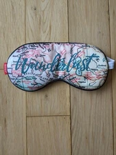 Legami "Wanderlust"  Sleep Mask. Super Soft, Stylish, Travel-Themed. Adjustable 