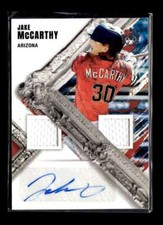 Jake McCarthy 2022 Panini Diamond Kings DK Material Signatures #JM Auto