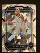 2022-23 Panini Prizm #106 Daniel Theis - Cracked Ice - Indiana Pacers