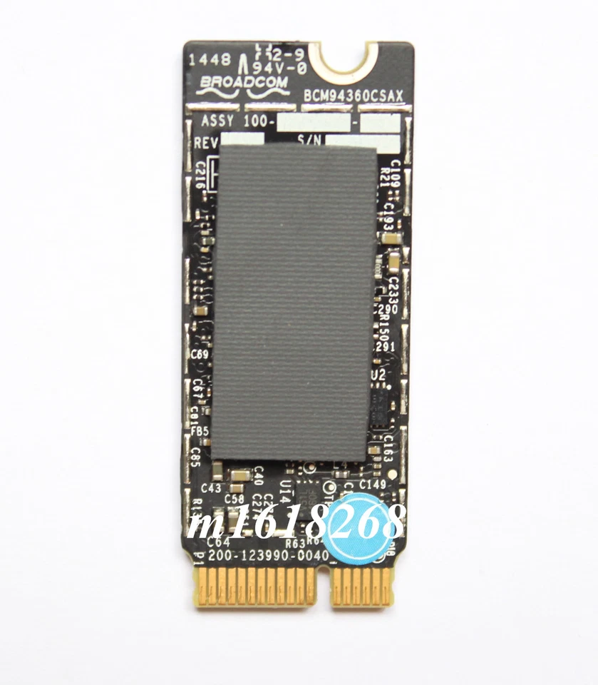 Tarjeta Bluetooth Broadcom BCM94360CS BCM94360CSAX Macbook Pro A1398 A1425 A1502 Foto 2 de 2