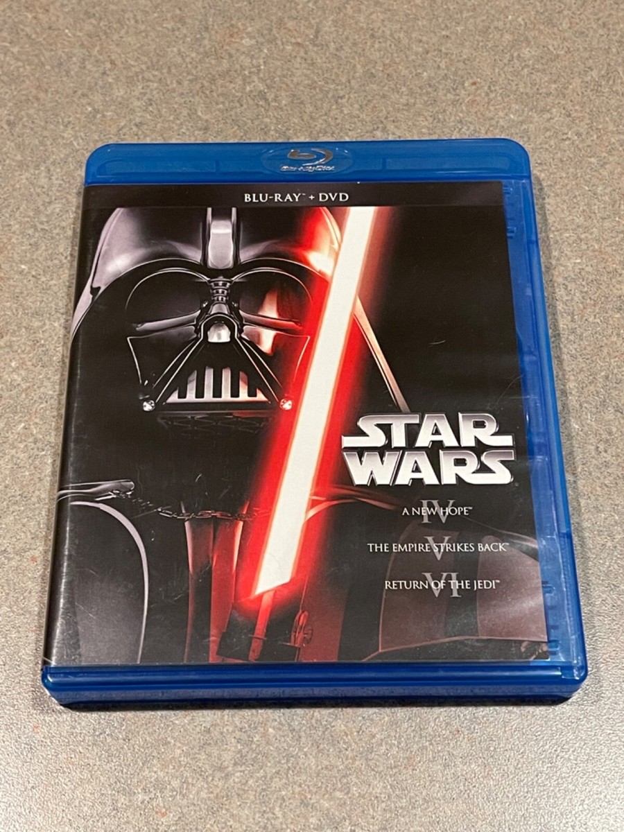 STAR WARS Episodes IV V VI (Blu-ray ONLY) Original Trilogy 3 Disc