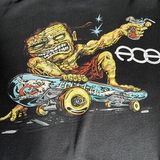 ACE skateboard Truck MFG Sweatshirt M Caveman Skater- Diamond Supply USA made