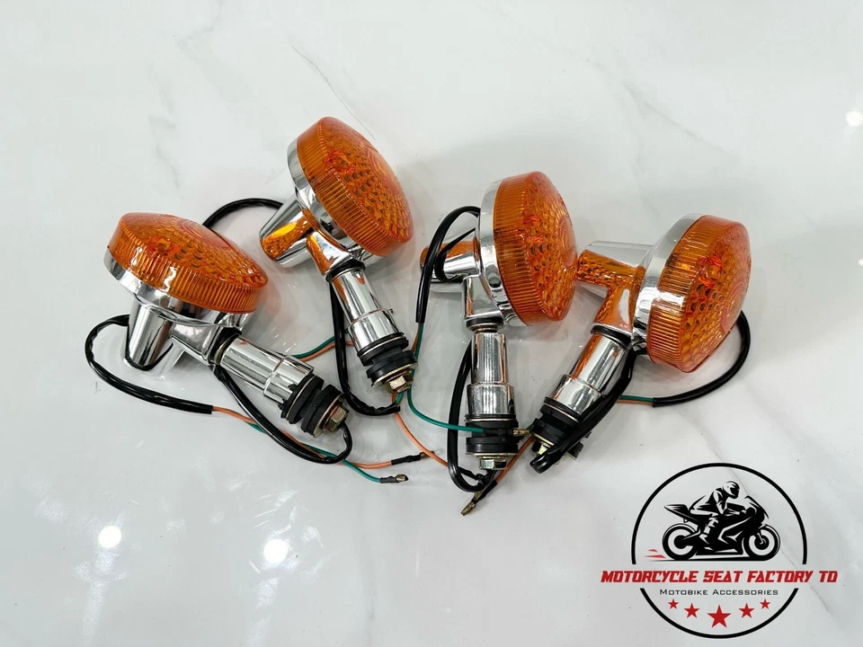 Señales de giro Honda reproducción delantera y trasera CB650/750/900 CX500 - CB400/500/550 Foto 4 de 4