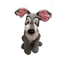 Disney lady and the tramp plush stuffed animal dog 12"