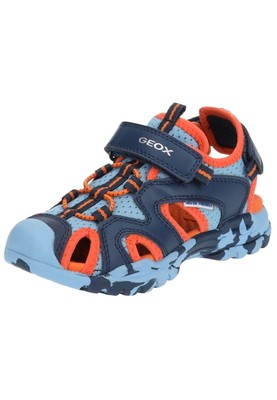 Geox Sandalen Lederimitat/Mesh Klettverschluss NEU - A-Ware