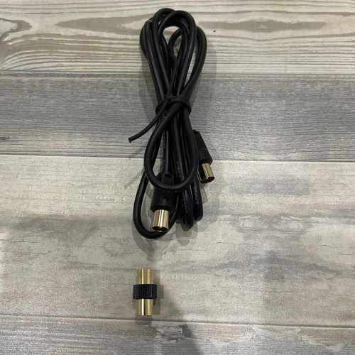 Coaxial TV Aerial Cable Extension RF Fly Lead Digital Male to Male Coax