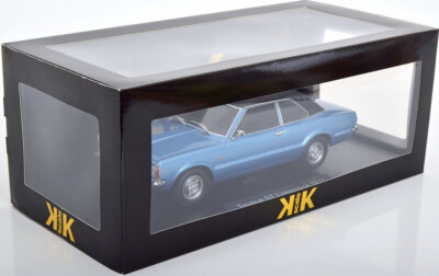Ford Taunus GT Sedan 1971 – 1/18 KK Scale – Rouge Clair – Modèle Neuf