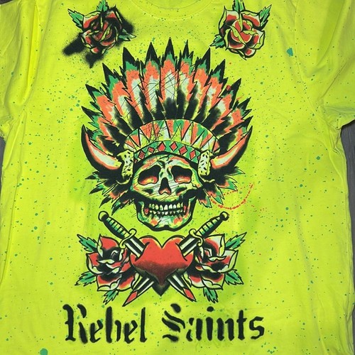 Rebel Saints Marching In Tee - 2XL - Picture 5 of 7